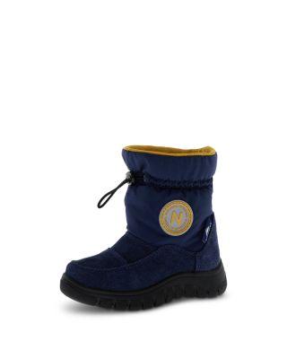 Boys' Varna 2 Quilted Leather Winter Boots – Toddler by NATURINO