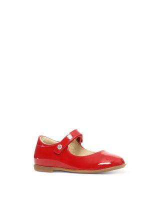 Girls' Darling Glitter Leather Mary Janes – Toddler by NATURINO