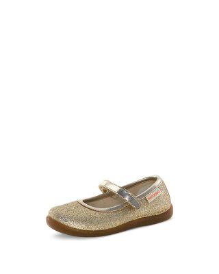 Pavia 2 Glitter Ballet Flats - Toddler by NATURINO