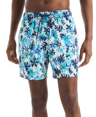 Beach Boys x Men's Quick-Dry Floral Swim Trunks by NAUTICA Beach Boys x Men's Quick-Dry Floral Swim Trunks by NAUTICA