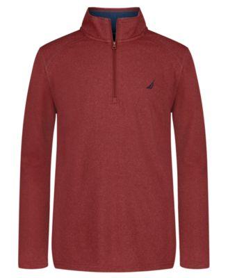 Boys' 4-20 Quarter Zip-Up Jacket by NAUTICA Boys' 4-20 Quarter Zip-Up Jacket by NAUTICA