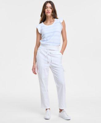 Women's Seersucker Utility Pants by NAUTICA JEANS