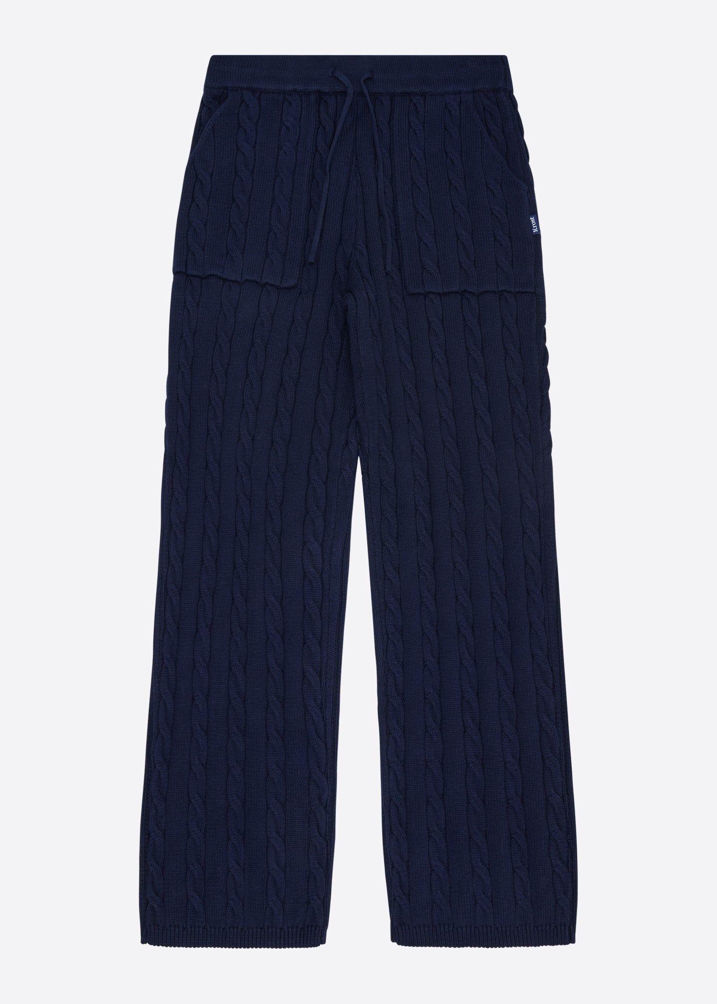 Krost x Nautica Baggy Cableknit Pants by NAUTICA