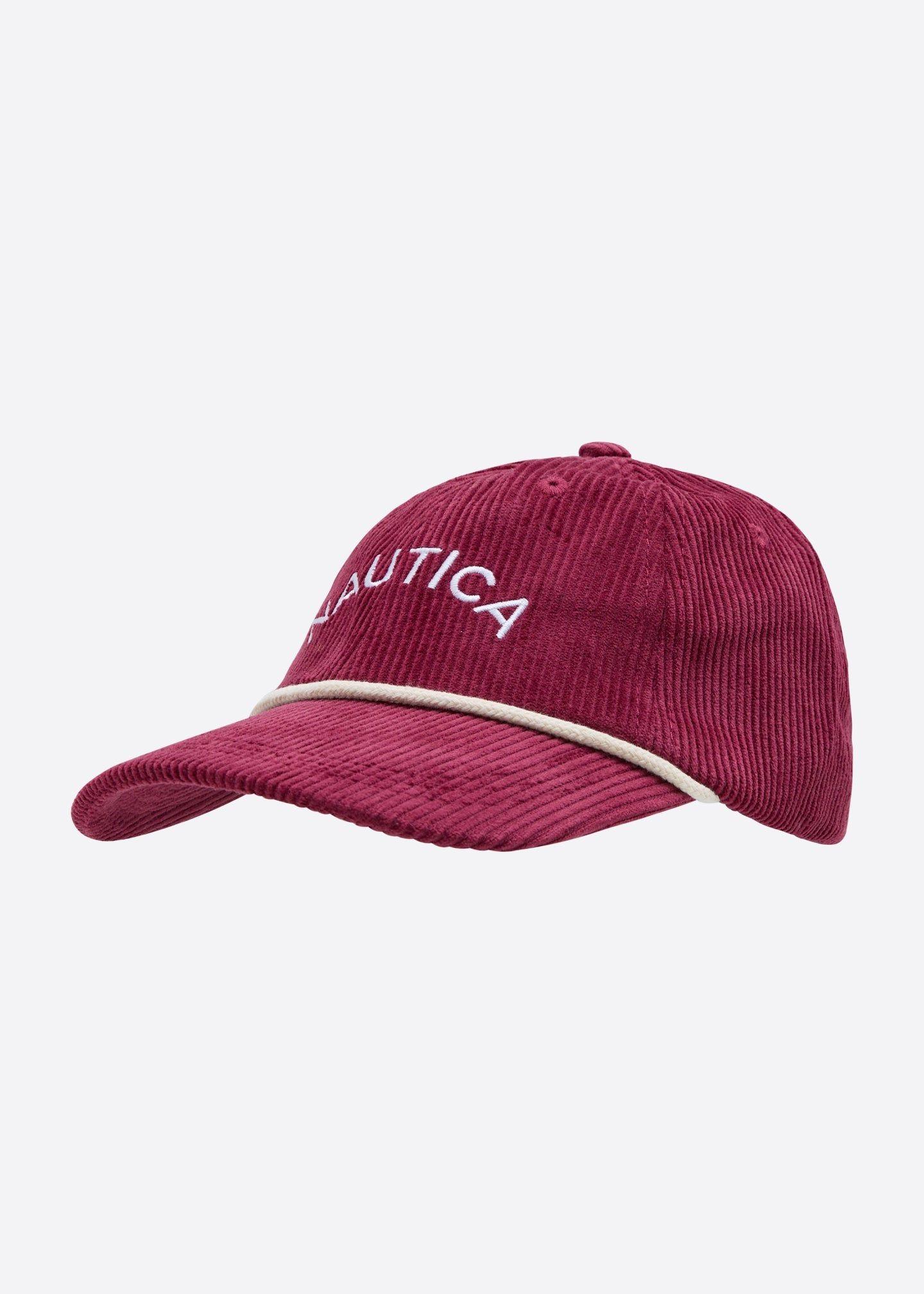 Krost x Nautica Corduroy Baseball Cap by NAUTICA