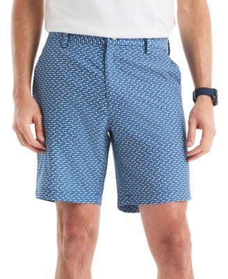 Men's 8.5" Slim-Fit Shark Graphic Shorts by NAUTICA