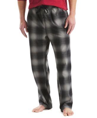 Men's Fleece Plaid Pajama Pants by NAUTICA