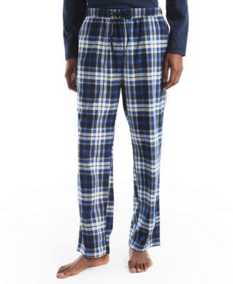 Men's Fleece Plaid Pajama Pants by NAUTICA
