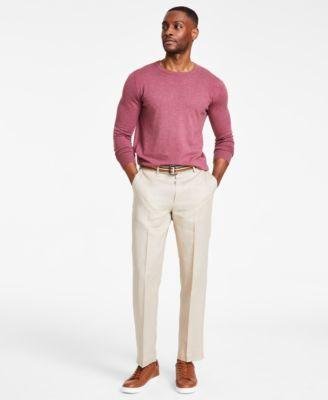 Men's Modern-Fit Linen Dress Pants by NAUTICA