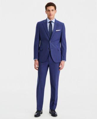 Men's Modern-Fit Pinstripe Nested Suit by NAUTICA