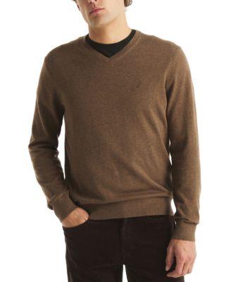 Men's Navtech Performance Classic-Fit Soft V-Neck Sweater by NAUTICA
