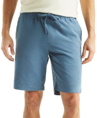 Men's Seersucker Drawstring 9.5" Shorts by NAUTICA