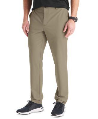 Men's Signature Slim-Fit Flat-Front Performance Pants by NAUTICA
