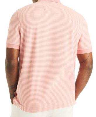 Men's Striped Classic-Fit Deck Polo Shirt by NAUTICA
