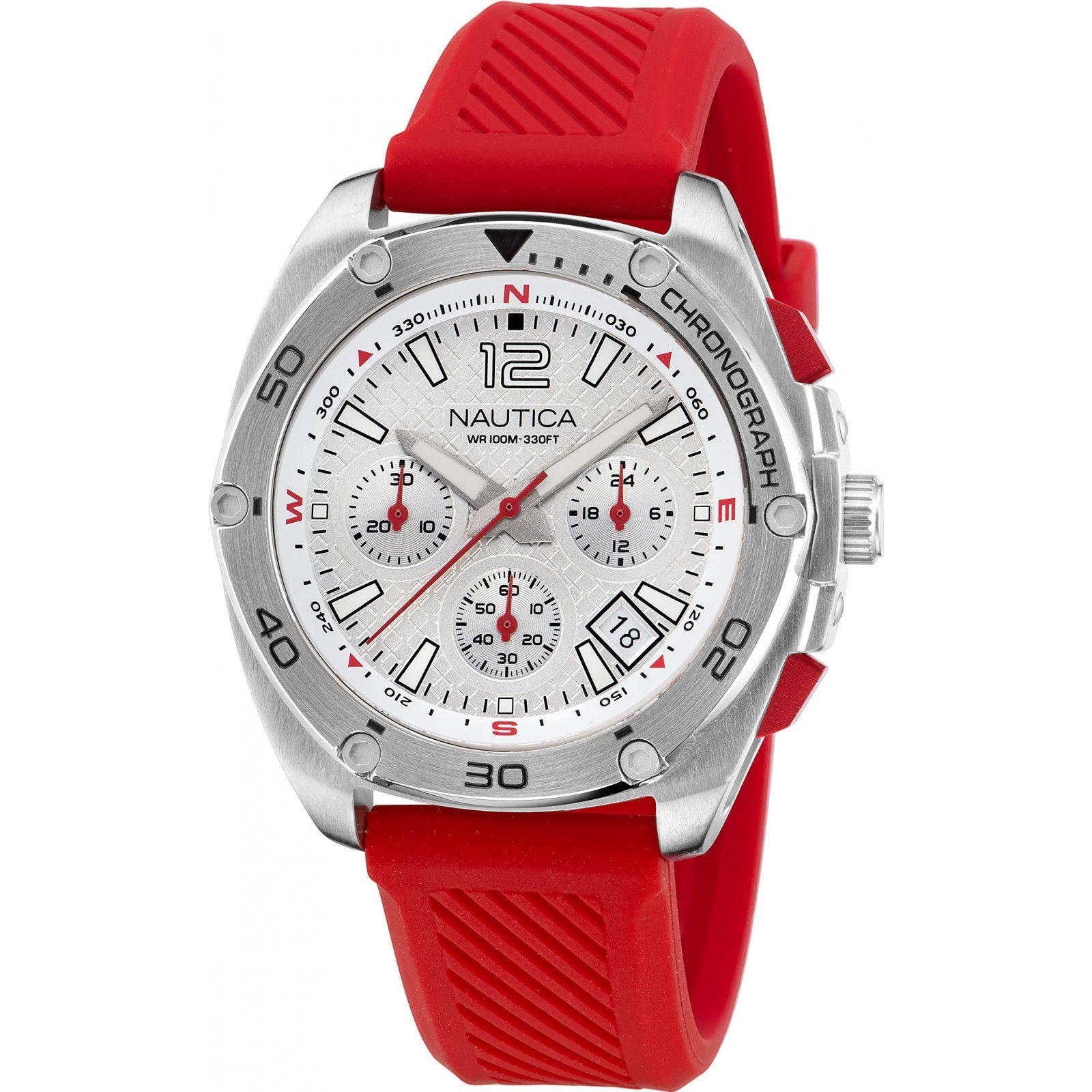 NAPTCF205 Tin Can Bay 44mm Quartz Watch by NAUTICA