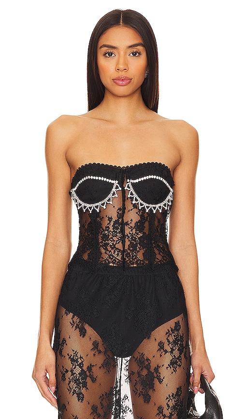 NBD Anjali Top in Black by NBD