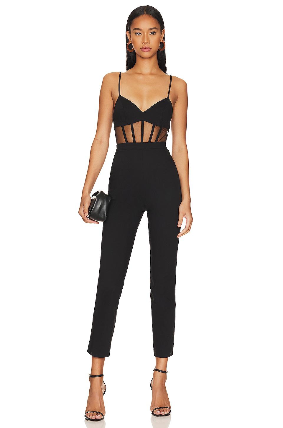 NBD Bianna Jumpsuit in Black by NBD