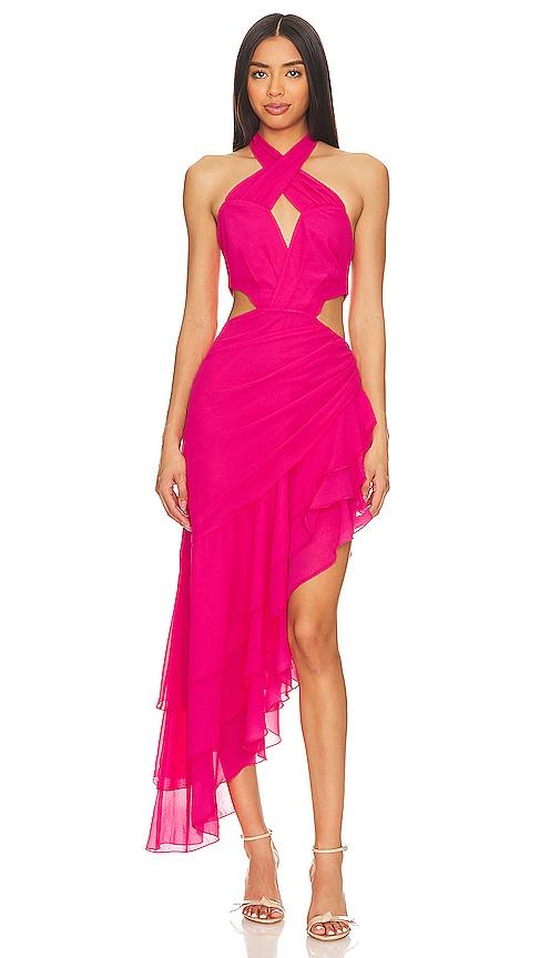 NBD Bobbie Gown in Fuchsia by NBD