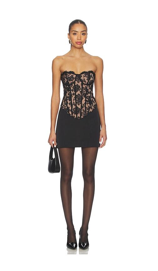 NBD Dolly Mini Dress in Black by NBD