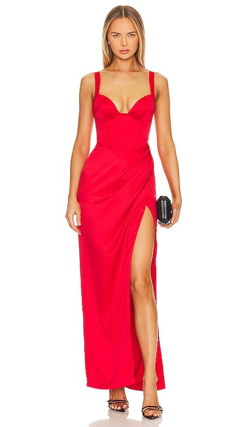 NBD Elodie Maxi Dress in Red by NBD