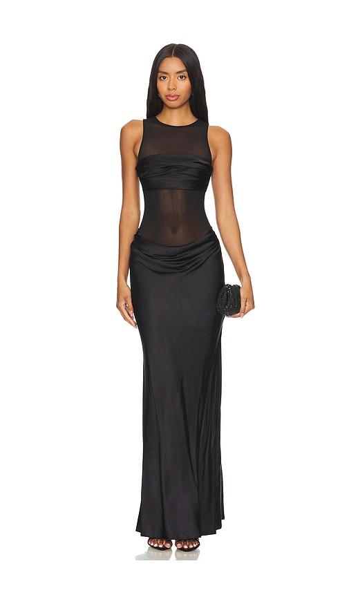 NBD Fiza Maxi Dress in Black by NBD