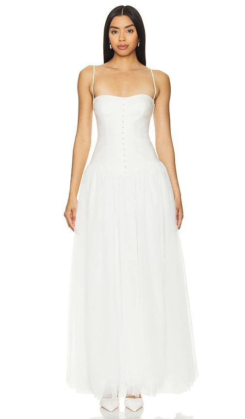 NBD Fraser Maxi Dress in Ivory by NBD