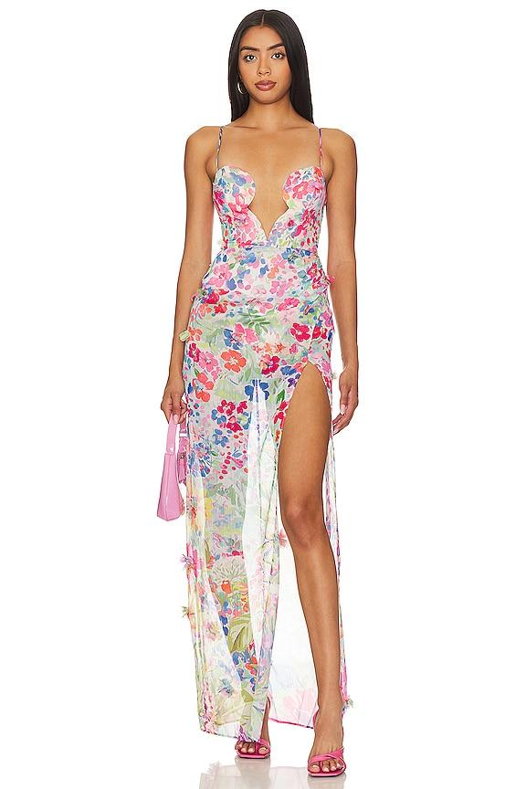NBD Idres Maxi Dress in Ivory by NBD