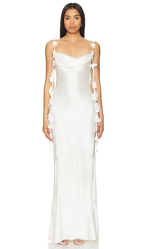NBD Inaya Gown in Cream by NBD