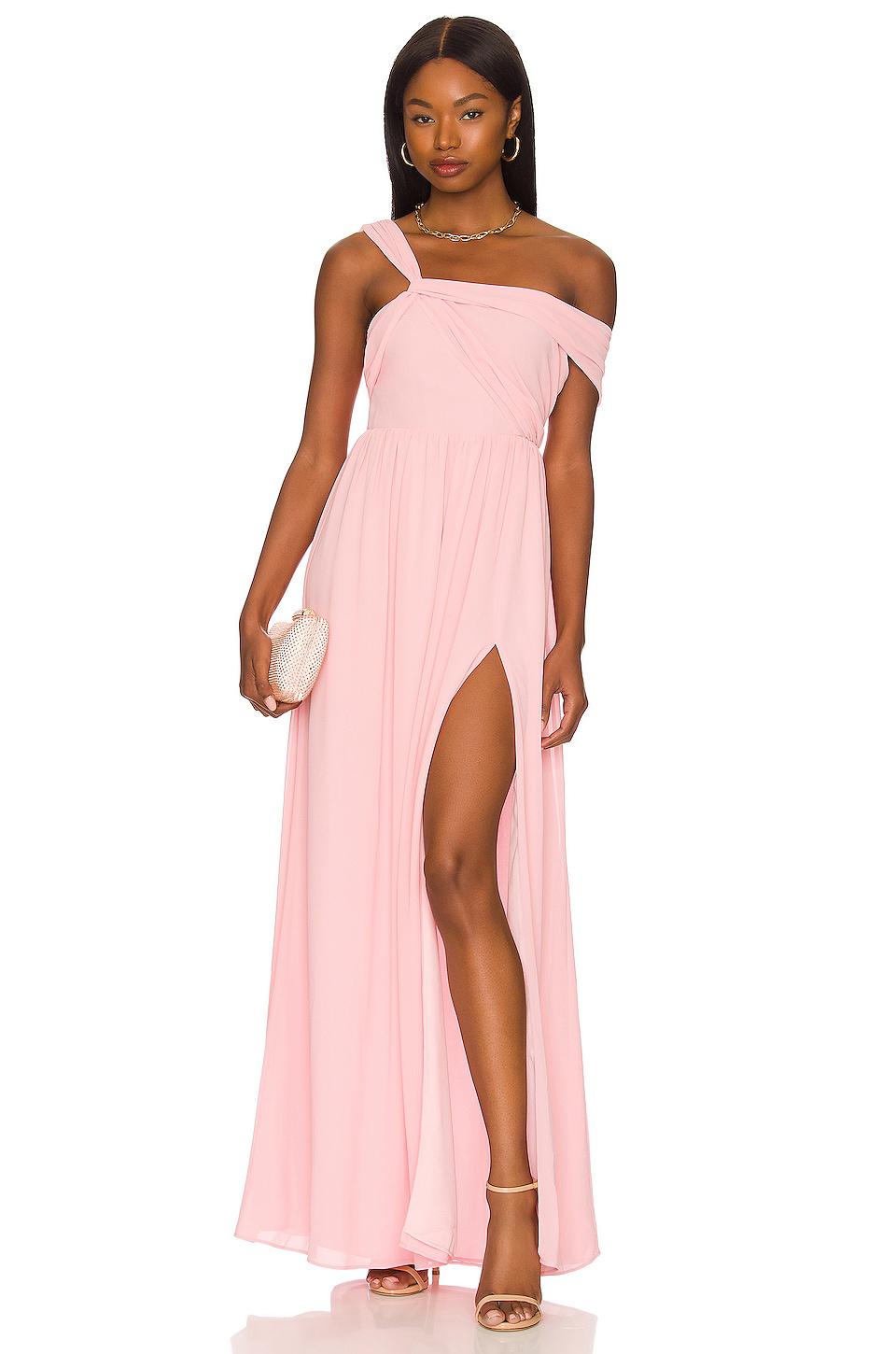 NBD Kinsley Gown in Blush by NBD