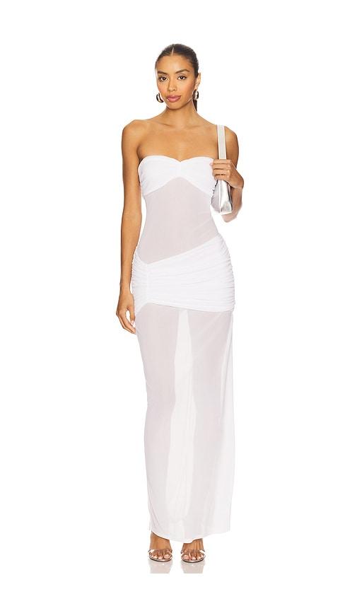 NBD Lia Maxi Dress in White by NBD