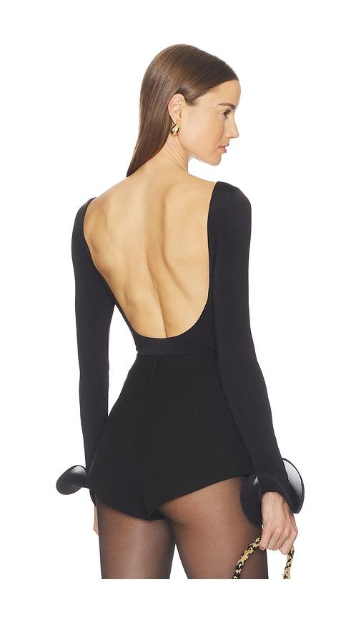 NBD Meher Bodysuit in Black by NBD
