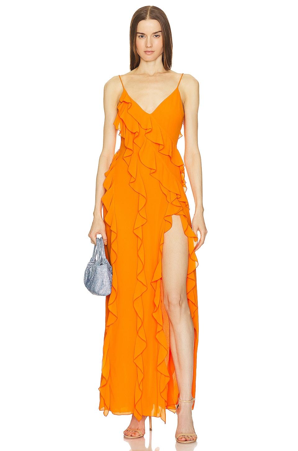 NBD Nehna Gown in Orange by NBD