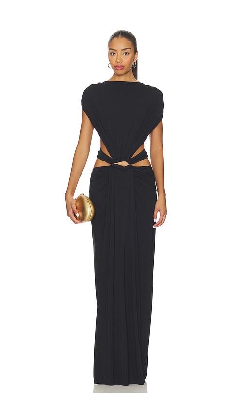 NBD Nicolette Gown in Black by NBD