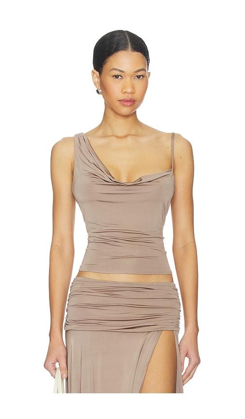 NBD Niya Top in Taupe by NBD