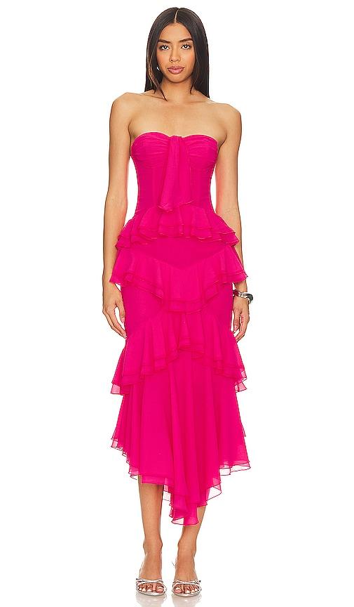 NBD Sarita Gown in Fuchsia by NBD