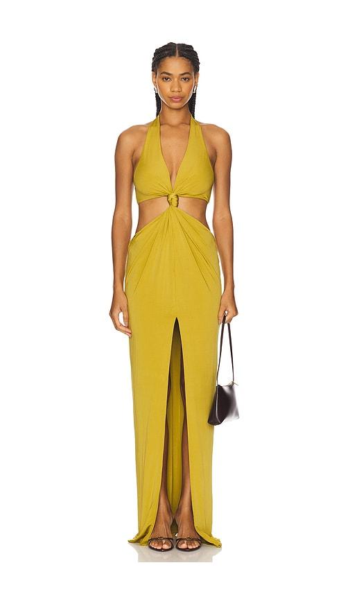 NBD The Donyale Gown in Green by NBD