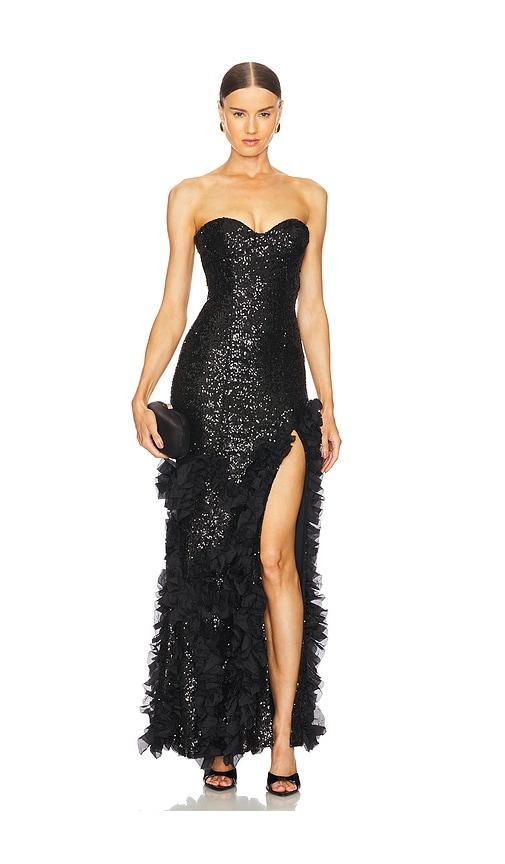 NBD The Julietta Gown in Black by NBD