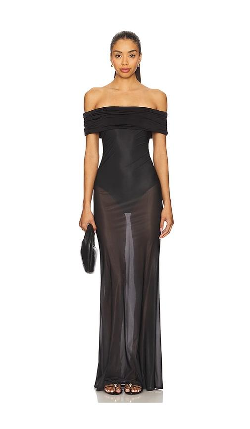 NBD The Lucia Maxi Dress in Black by NBD