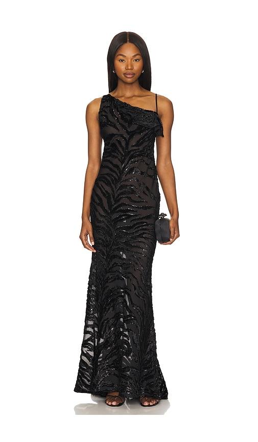 NBD The Selene Maxi Dress in Black by NBD