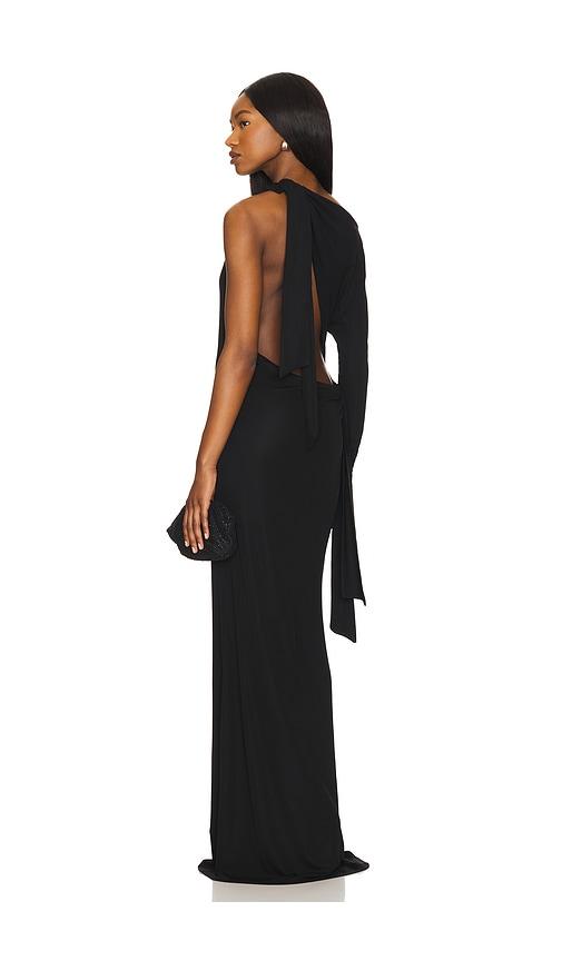 NBD The Shuri Maxi Dress in Black by NBD