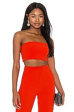 NBD Topaz Bandeau Top in Red by NBD