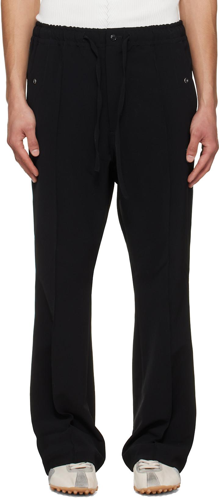 Black Piping Cowboy Lounge Pants by NEEDLES