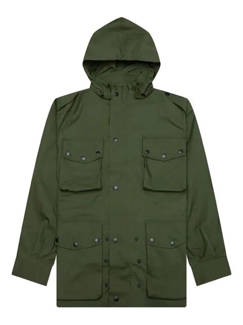 Oxford hoodied field coat by NEEDLES