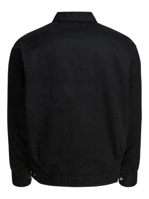 PE/C Twill logo chest-pocket jacket by NEEDLES