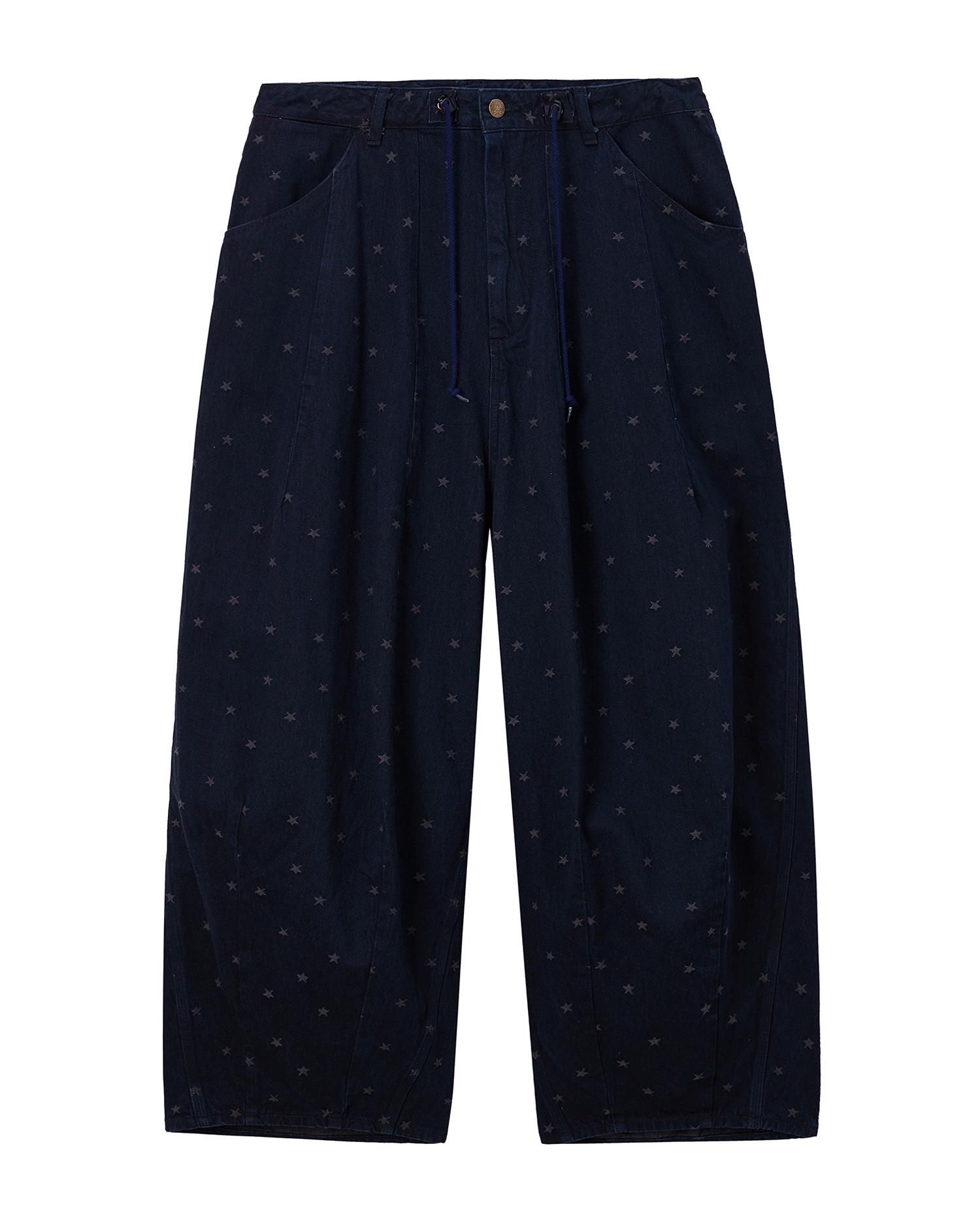 Star-print pants by NEEDLES