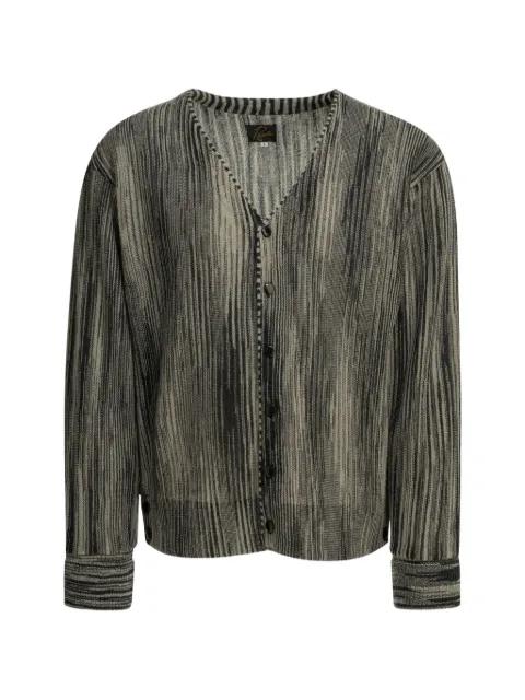 V-neck cardigan by NEEDLES