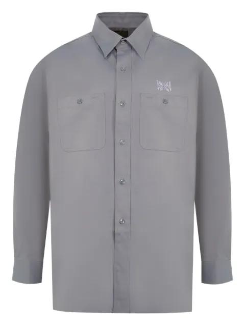 buttoned pocket shirt by NEEDLES