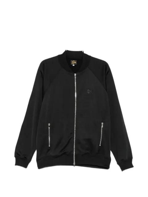 logo-embroidered sweatshirt by NEEDLES