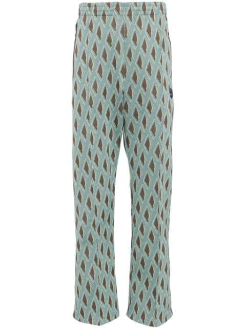 logo-embroidered track pants by NEEDLES