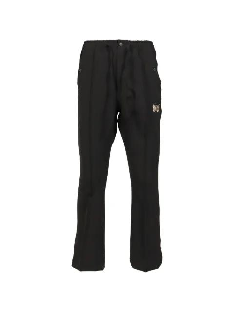 logo-embroidered track pants by NEEDLES