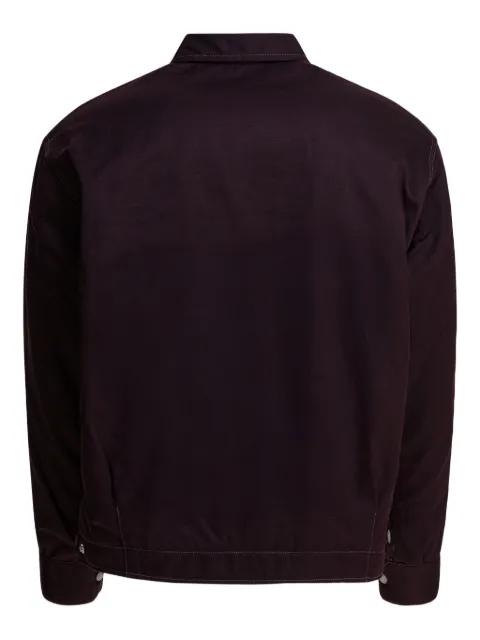 patch-pocket zip-up jacket by NEEDLES
